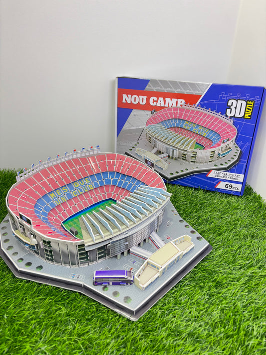 Camp Nou 3D pussel