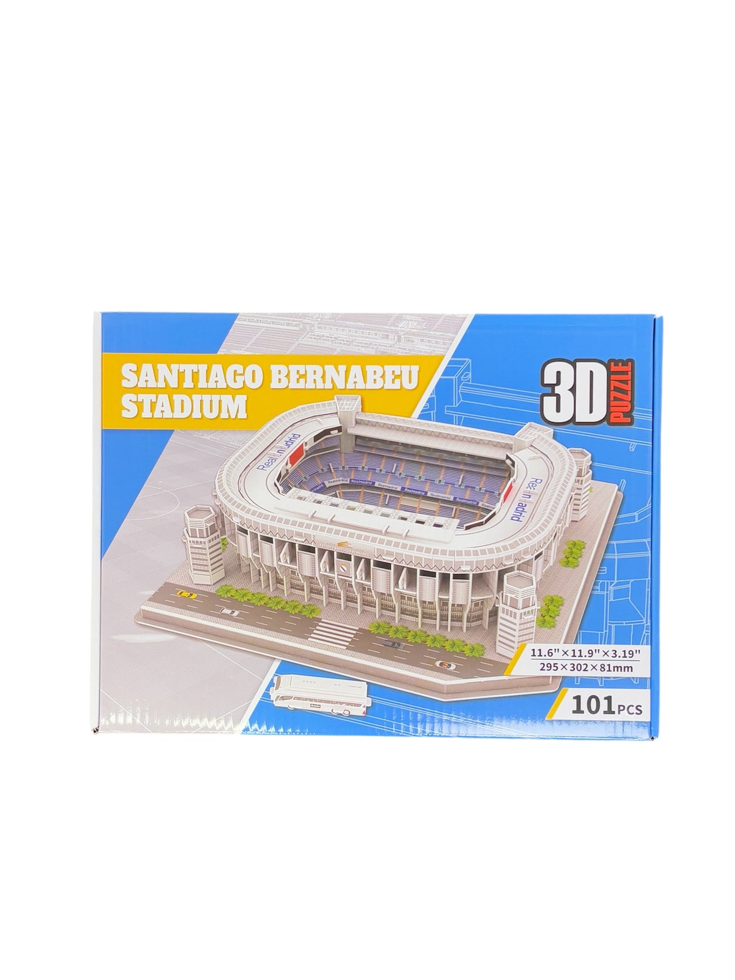 Santiago Bernabéu 3D pussel